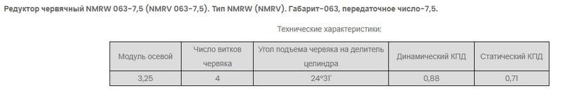 Фото Редуктор Торгмаш Барановичи -B8-90B14 для МИМ-300М/600М/350 оригинал — арт. NMRV-063-7,5 4