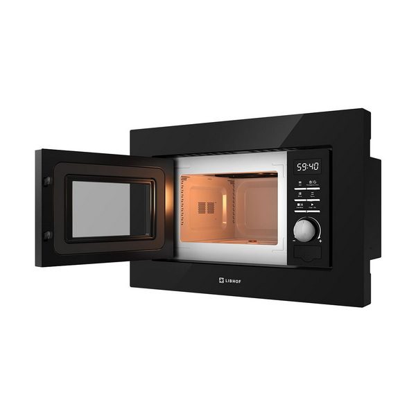 Фото Печь микроволновая встраиваемая Libhof MOS-2120 black — арт. libmos2120b 5