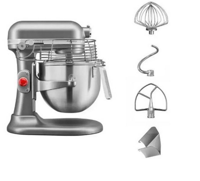 Фото Миксер планетарный настольный KitchenAid 5KSM7990XESL Silver 7 л 1