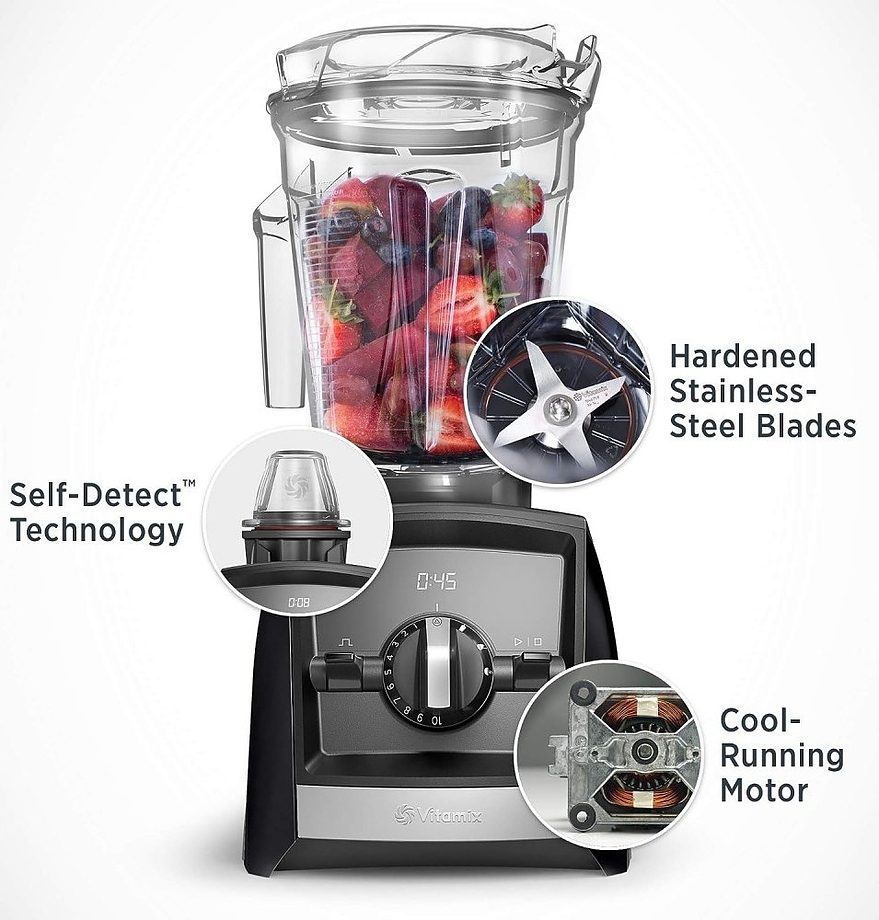 Фото Блендер Vitamix A2500BK — арт. VM063188 1