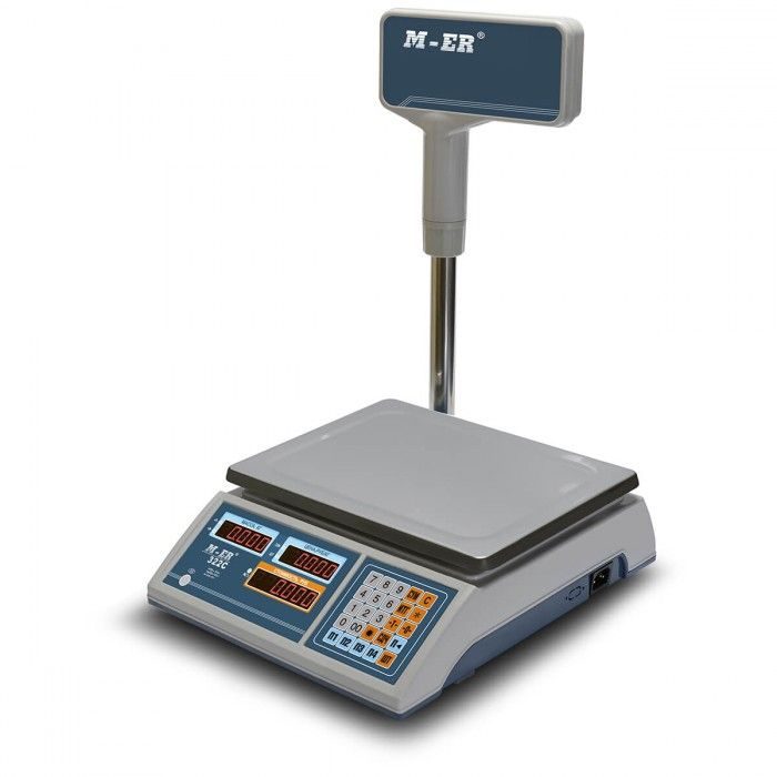 Весы торговы MERTECH M-ER 322 ACPX-15.2 "Ibby" LED