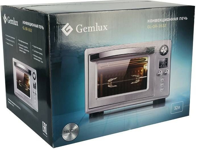 Печь конвекционная электрическая Gemlux GL-OR-1632