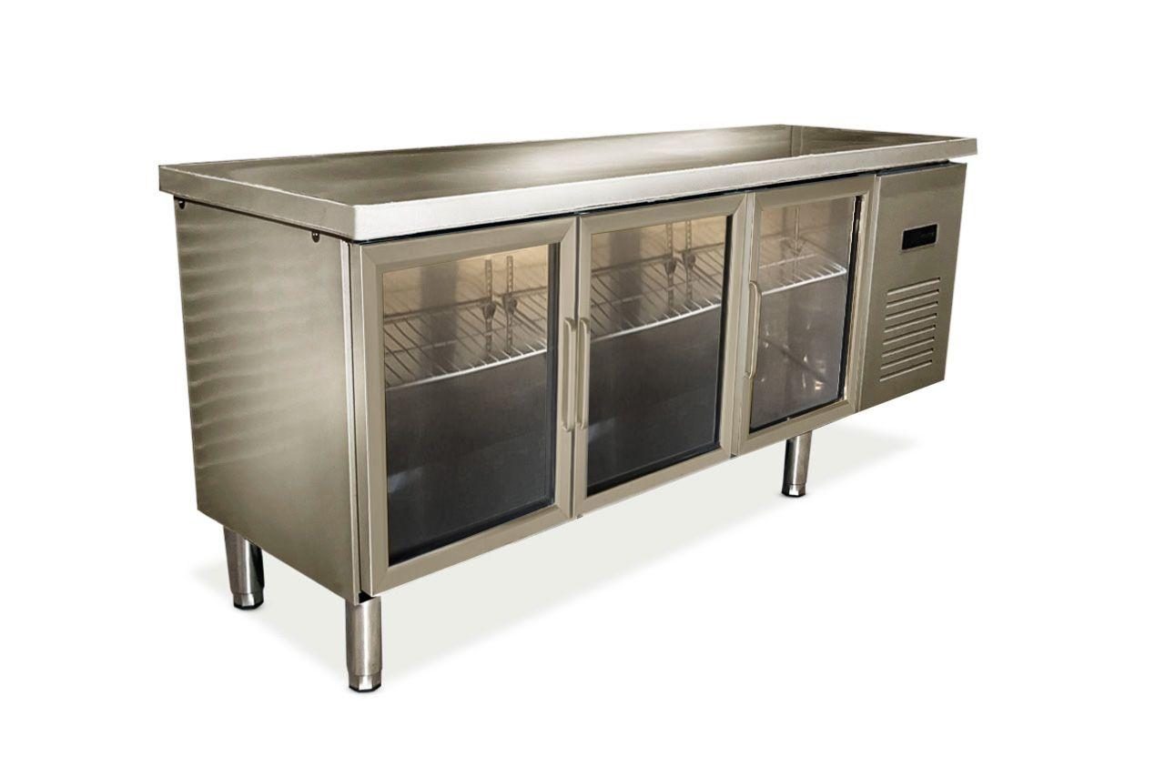 Фото Холодильно-морозильный стол CLSY Workbench 180 стекло 3