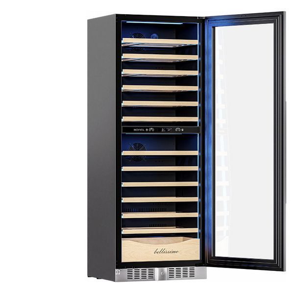 Фото Шкаф винный Meyvel MV95-KST2 (Slim) компрессорный 2