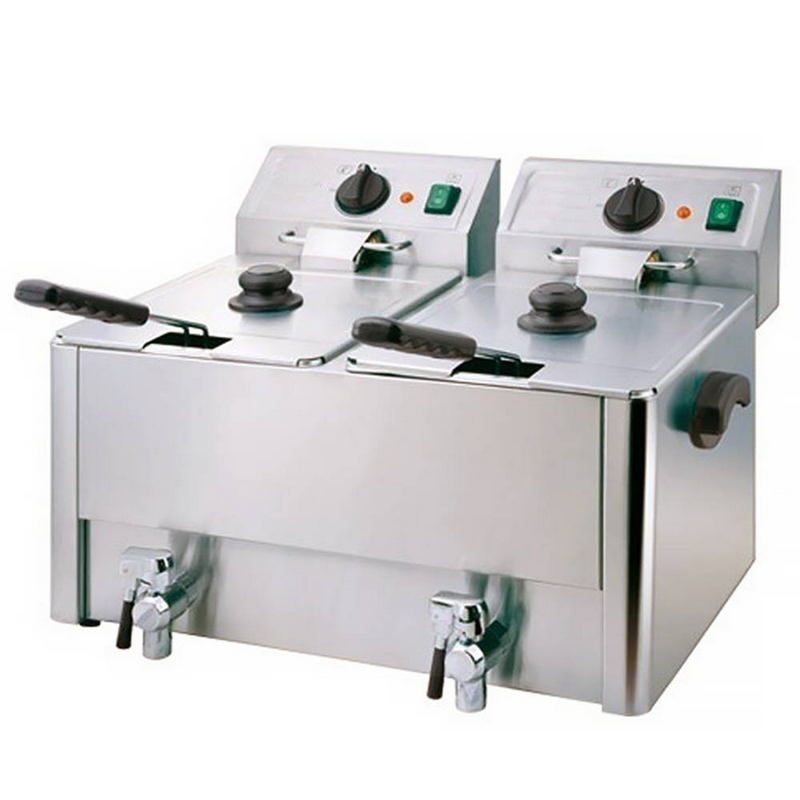 Фритюрница электрическая Viatto HDF8 + 8
