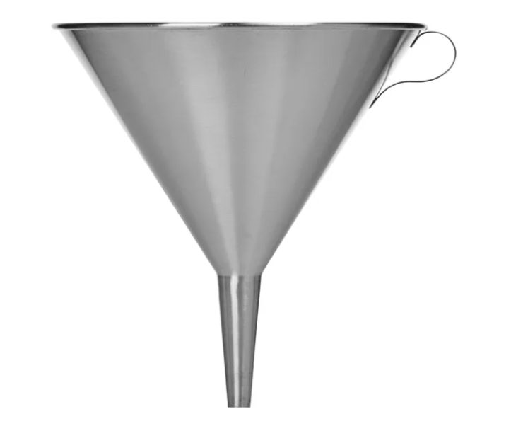 Фото Воронка Linden D 200 мм, L 215 мм, H 200 мм, нерж. сталь — арт. 588005-03 1