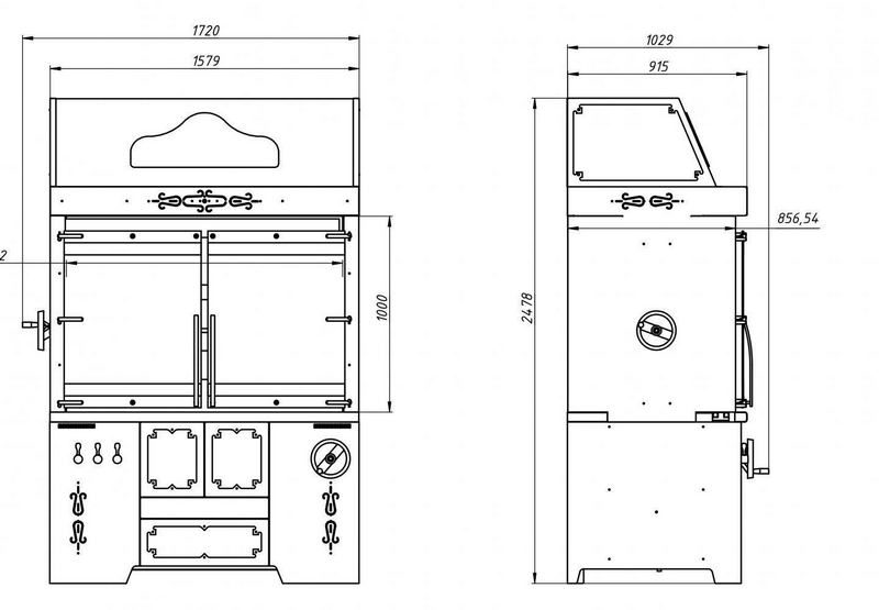 Фото Мангал электрический GRILL MASTER Ф6ШШЭ 21305 3