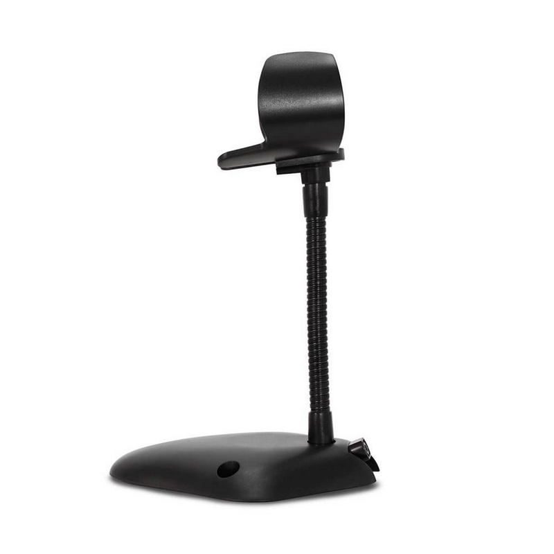 Фото Пластиковая подставка MERTECH для сканеров 600,2200,2300,2310,2400, NS021 гибкая black 4