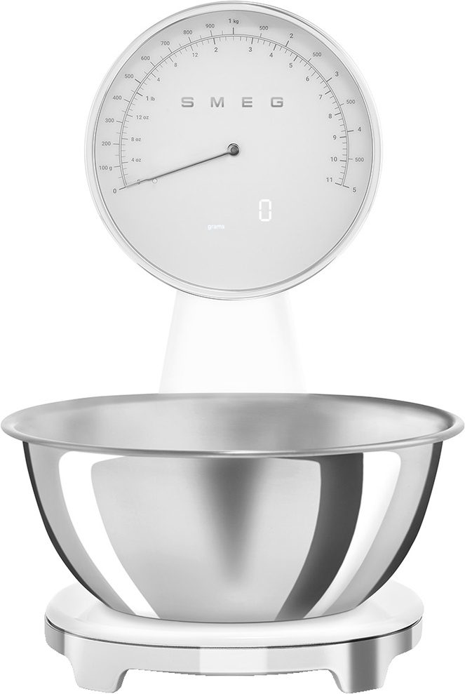 Весы бытовые настольные SMEG KSF01WHWW