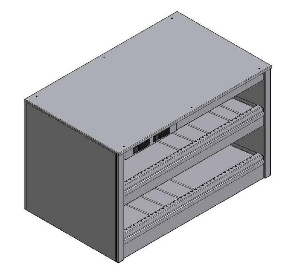 Тепловой шкаф FOLLETT 1050BK, 1050 мм для таймеров
