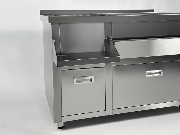 Фото Барная станция RESTOINOX с ящиками — арт. БСЗ1-12/7-02 3