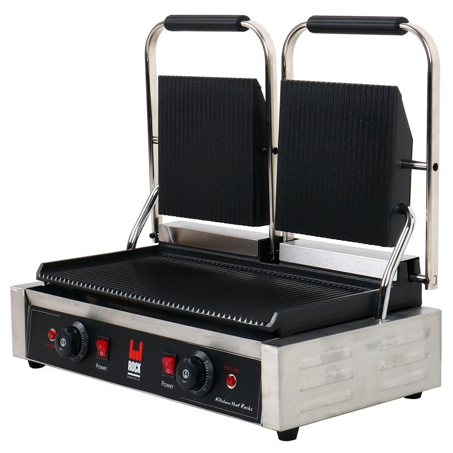 Гриль контактный Rock Kitchen RK-CG813-SS