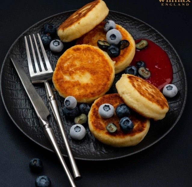 Фото Вилка десертная Wilmax Diva матовая L 185 мм — арт. WL-999552/1B 2