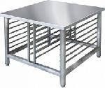 Фото Подставка с направляющими GRILL MASTER под пароконвектомат (н/сталь) 1
