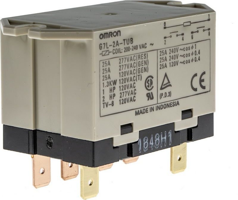 Реле Omron 12000061078 G7L-2A-TUB AC200/240