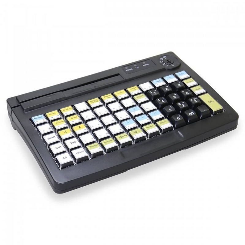 Программируемая MERTECH KB-60 USB + KB черная c
