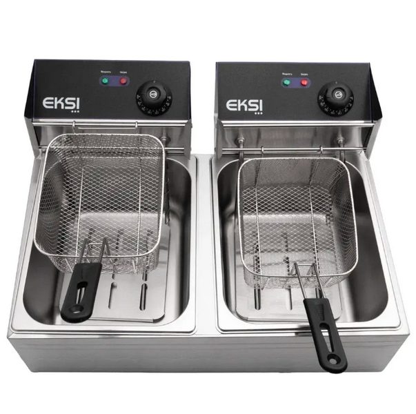 Фото Фритюрница электрическая EKSI — арт. 6 + 6L Electric Fryer 7