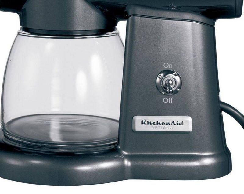 Фото Кофемолка KitchenAid Artisan 5KCG0702EMS серебрянный медальон 2