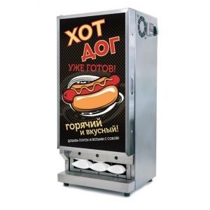 Тепловой шкаф ROBOLABS хот-догов с лайтбоксом