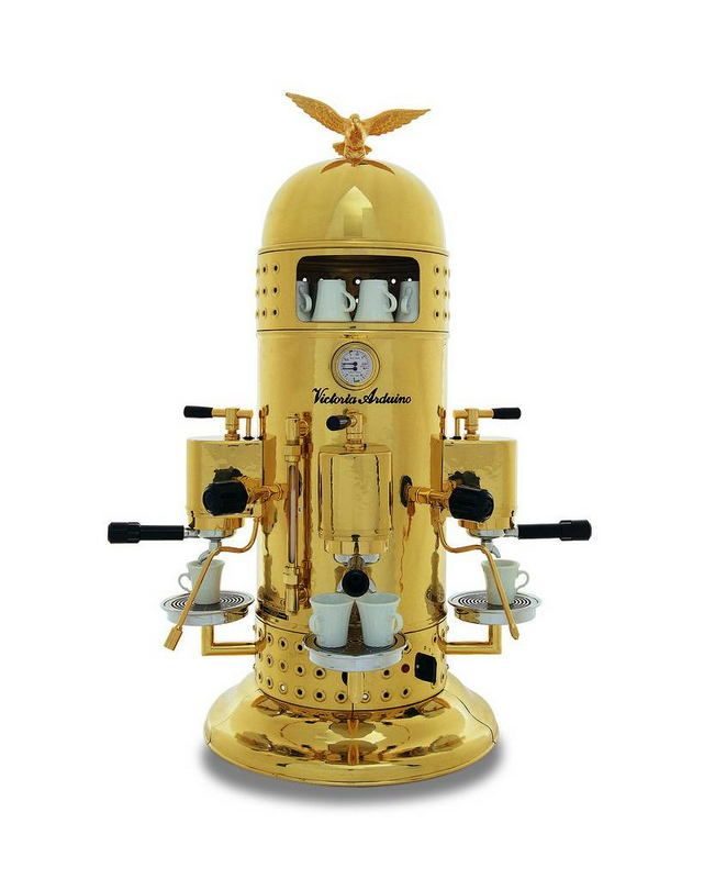 Кофемашина рожковая Victoria Venus Bar 3V Brass