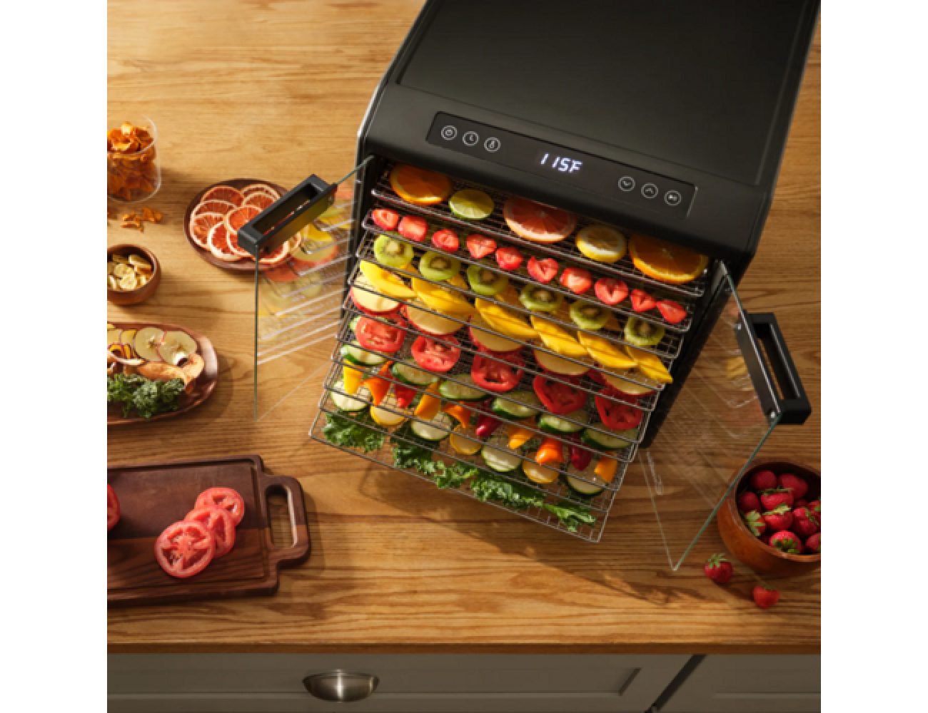 Фото Дегидратор сушилка Excalibur 10 Tray Select Digital — арт. DH10SCSS33G-EU 3