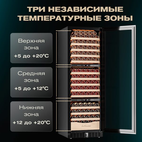 Фото Шкаф винный Meyvel MV154PRO-KBT3 компрессорный 26