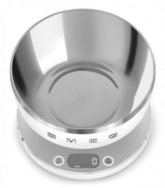 Фото Весы бытовые настольные SMEG — арт. KSC01WHMWW 1