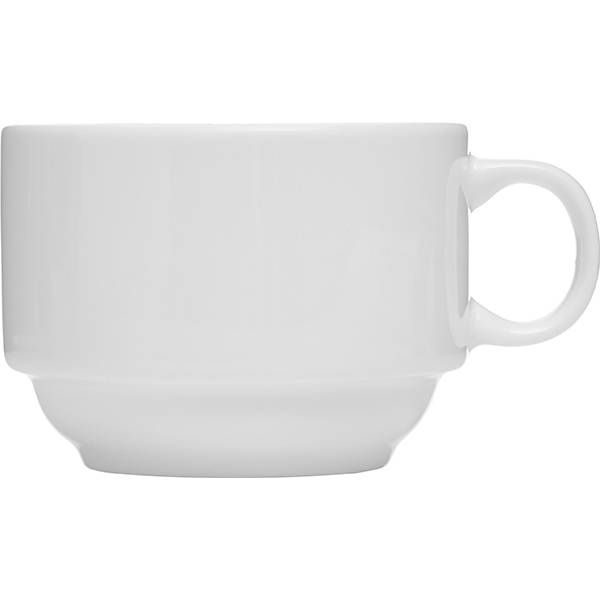 Чашка KunstWerk Paula белая H 55 мм артикул A0492