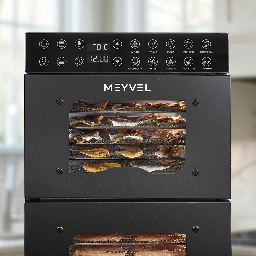 Фото Дегидратор сушилка Meyvel MDH20-1S2 (Black) 29