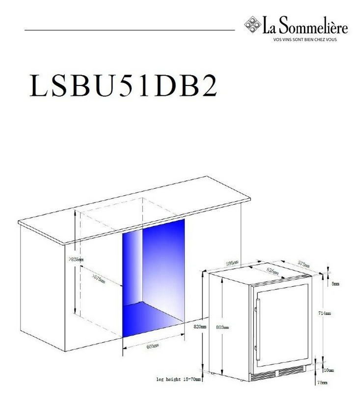 Фото Шкаф винный La Sommeliere — арт. LSBU51DB2 3