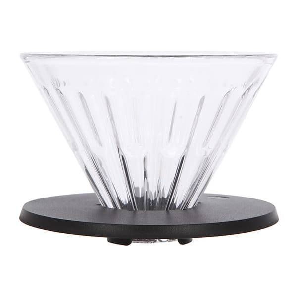 Фото Набор Timemore Crystal Eye Brewer Set воронка Crystal Eye 01 black + сервер 360ml 2