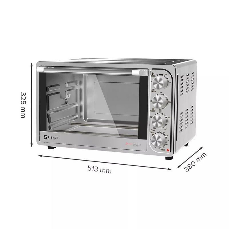 Фото Мини-печь Libhof OVS-30 black — арт. libovs30 5