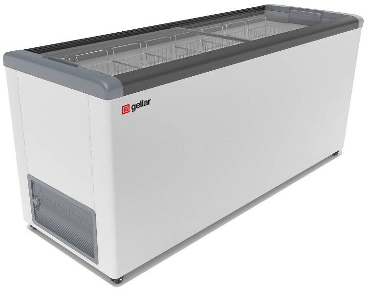 Фото Морозильный ларь Gellar FG 700 C серый 4