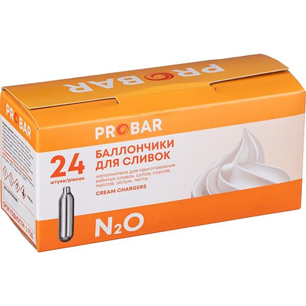 Баллончики для сифона 24 шт артикул 2140706