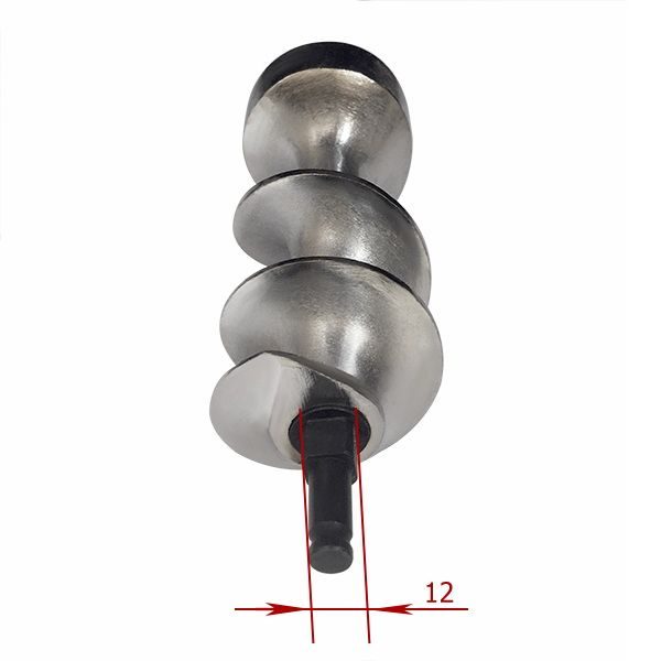 Фото Шнек для мясорубок Crazy Pan CP-MM12C, CP-MM12S чугун — арт. CP-SPMM12CWM 5