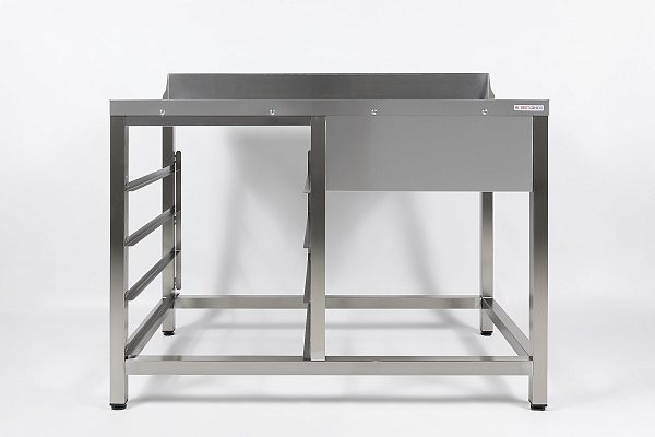 Фото Предмоечный стол RESTOINOX — арт. СВПМВЦН/1-12/7,4-Б 1
