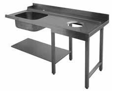 Стол предмоечный Apach Cook Line 75441 1200 мм