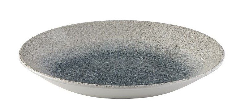 Фото Тарелка CHURCHILL Raku Duo Agate Topaz D 255 мм, H 35 мм — арт. RDATPD251 1
