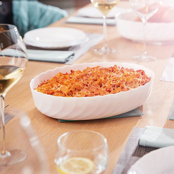 Фото Блюдо Luminarc Smart Cuisine L 220 мм, B 160 мм, белый — арт. P4017 2