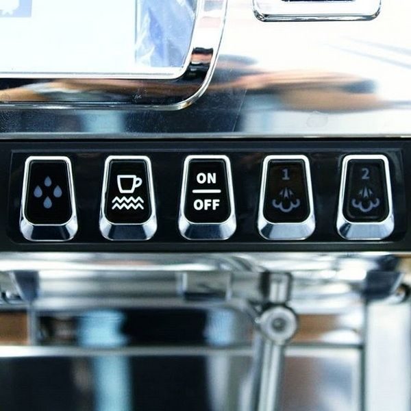 Фото Кофемашина рожковая Nuova Simonelli Aurelia WAVE T3 2Gr 220V white + high groups + Autopur 3