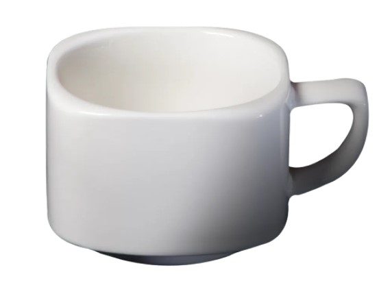 Фото Чашка кофейная Cameo Square Coupe 200 мл, L 110 мм, B 80 мм, H 70 мм — арт. 712-80C 1