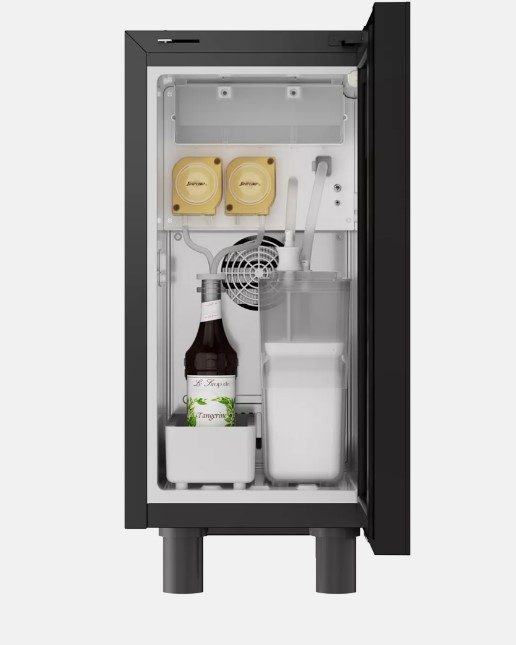 Фото Шкаф барный для молока с сиропной станцией HORECA MACHINES C2S Black 1