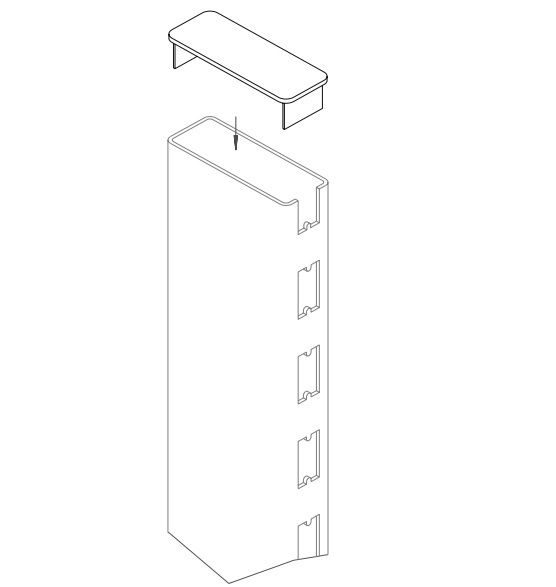 Stahler Praktisch 30x80 N-LC 00003080 Заглушка