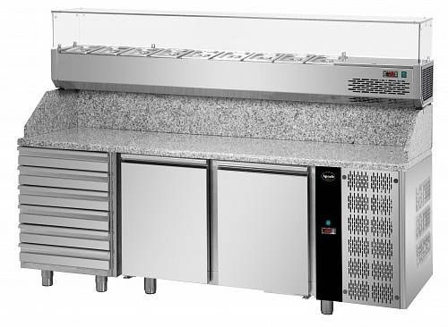 Стол для пиццы Apach Cook APZ03D6 + VR4 200 VD