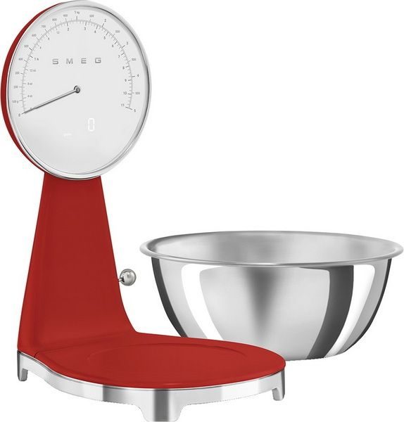 Фото Весы бытовые настольные SMEG — арт. KSF01RDWW 7