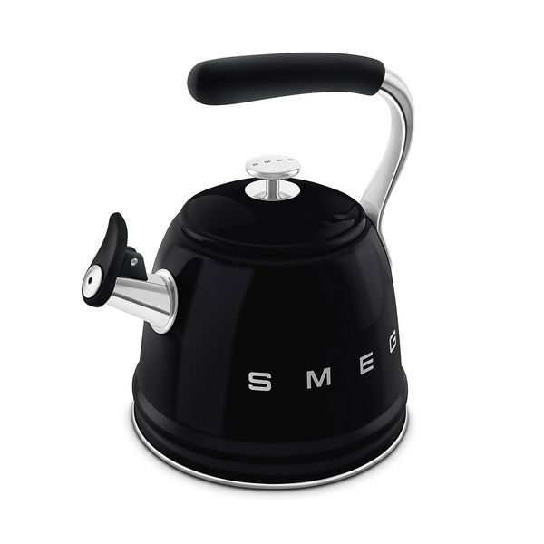 Фото Чайник наплитный SMEG со свистком — арт. CKLW2001BL 4