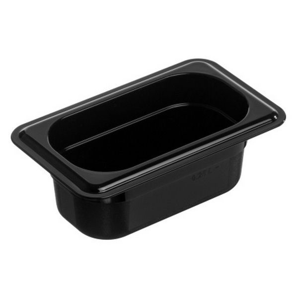 Гастроемкость Gastroplast 1/9 черная артикул 79784