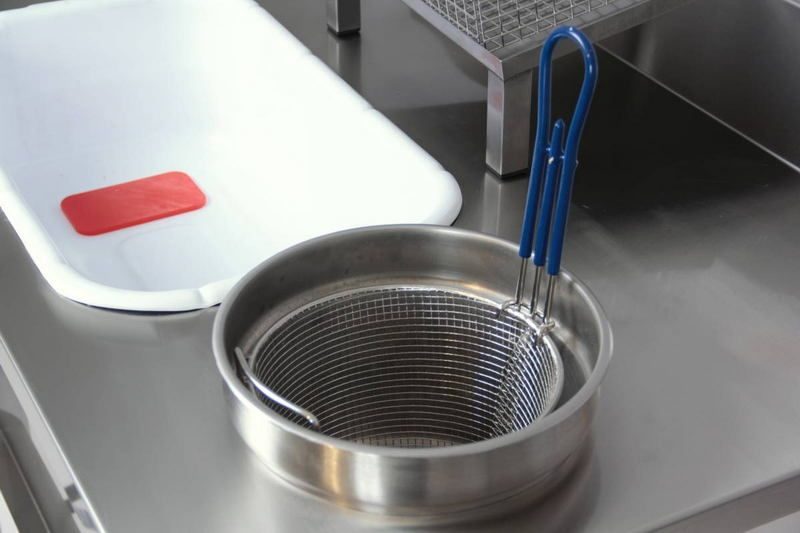 Фото Стол для панировки ROBOLABS SR-P1-1A с автоматическим просеивателем 3