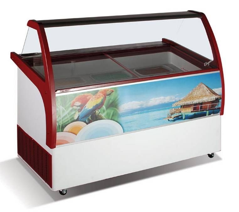 Витрина для мороженого CRYSTAL Venus 46 Elegante