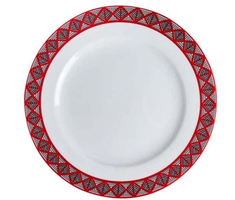 Тарелка Башкирский фарфор Мезень 0933250.Д1302:03